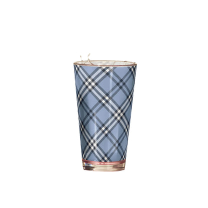 Plaid To Meet You Glass - Liss & Lex