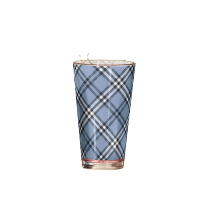 Plaid To Meet You Glass - Liss & Lex