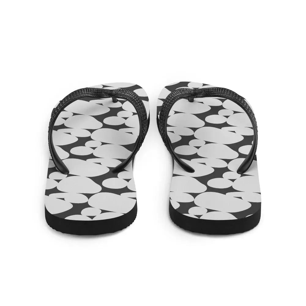 Black & White Flip-Flops - Liss & Lex