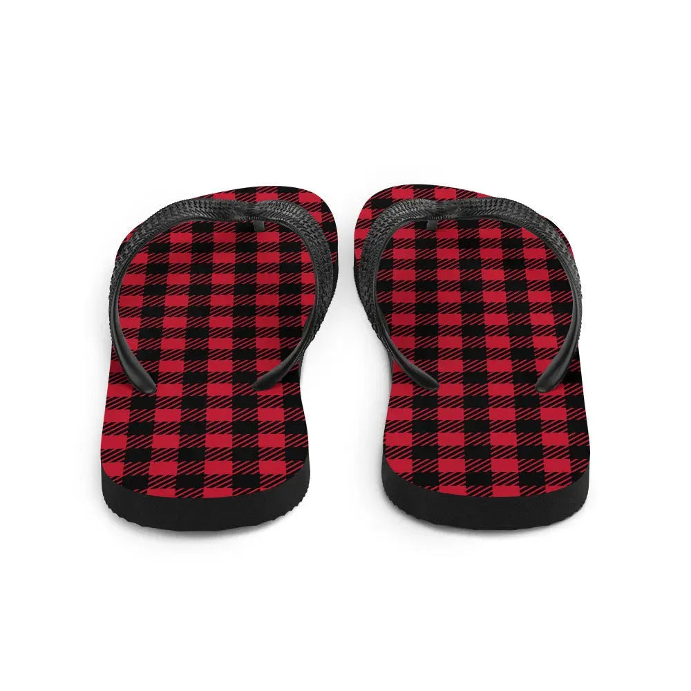 Plaid Flip-Flops - Liss & Lex