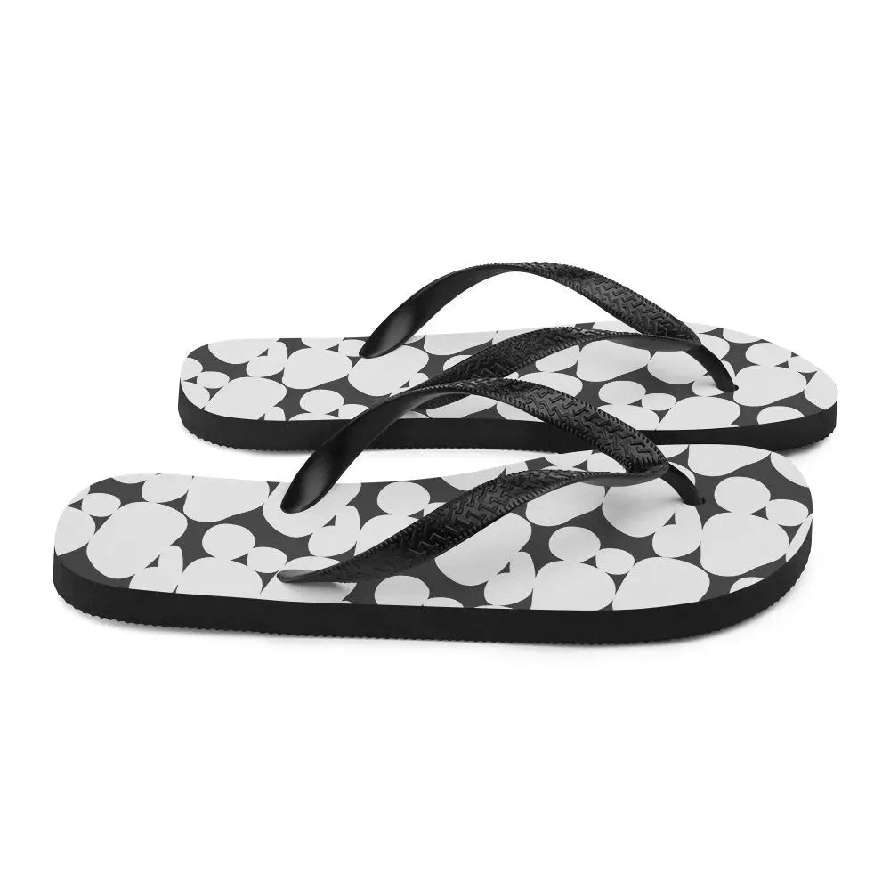 Black & White Flip-Flops - Liss & Lex