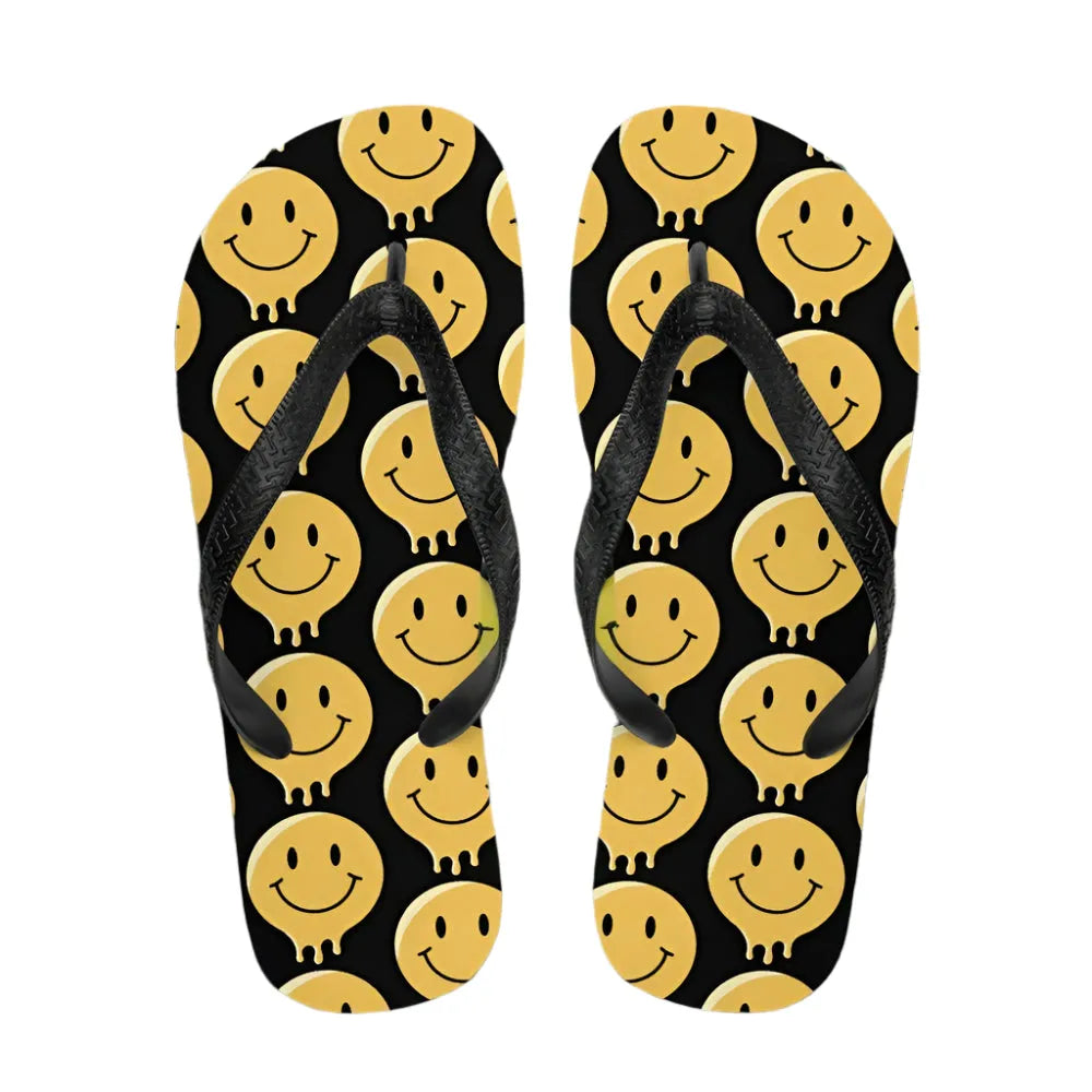 Drippin' Happy Flip-Flops - Liss & Lex