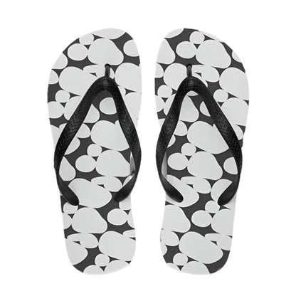 Black & White Flip-Flops - Liss & Lex