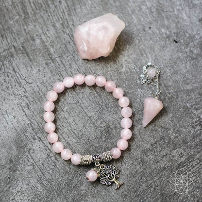 The Rose Quartz Healing Crystal Set Conscious Items