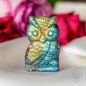 Token of Wisdom - Labradorite Owl Talisman Conscious Items