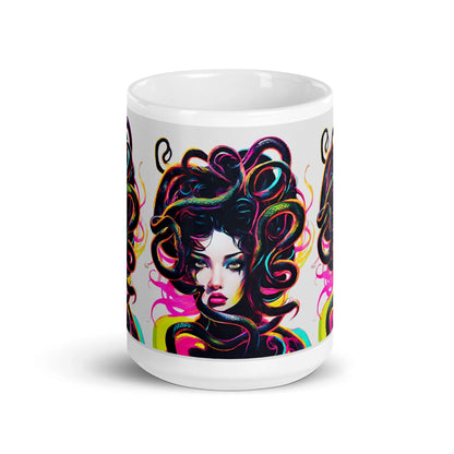 Neon Medusa Hmm Mug - Liss & Lex