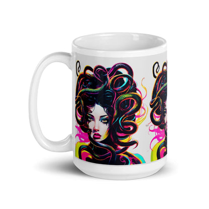 Neon Medusa Hmm Mug - Liss & Lex