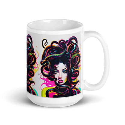 Neon Medusa Hmm Mug - Liss & Lex